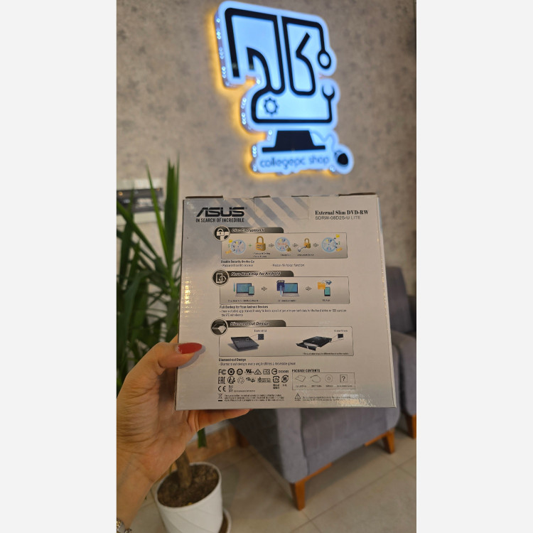 DVD رایتر اکسترنال برند ASUS
