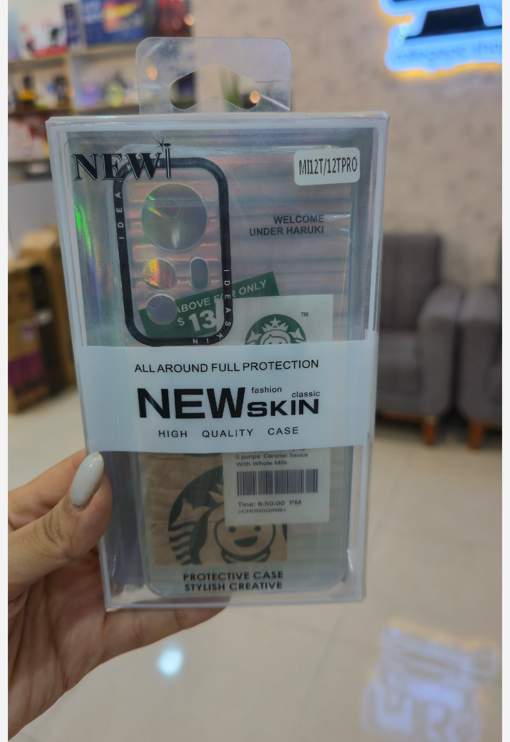 گارد NEW SKIN شیائومی MI 12 T،MI 12 T PRO هولوگرامی