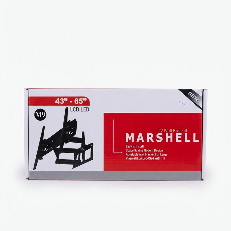 پایه دیواری تلویزیون Marshell مدلm9 مناسب تلویزیون های ۴۲ تا ۶۵ اینچ