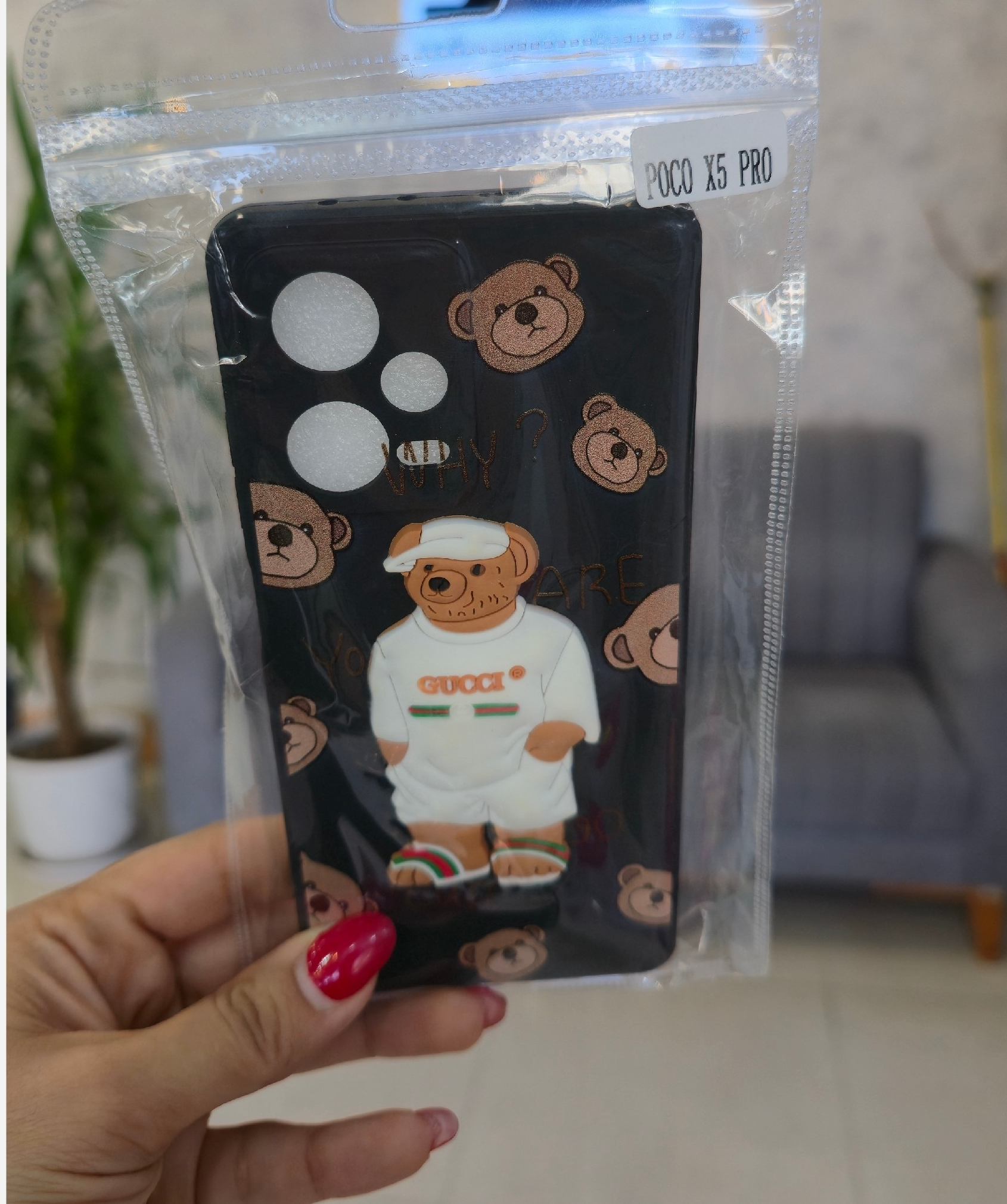 گاردشیائومی Poco x5 pro طرح تدی