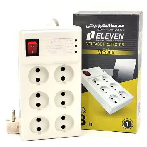 محافظ برق ۶ خانه ELEVEN مدل VP9006
