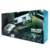 پایه نگهدارنده مانیتور تراست مدل TDESK دارای RGB
