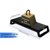 پایه نگهدارنده مانیتور تراست مدل TDESK دارای RGB