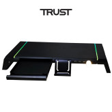 پایه نگهدارنده مانیتور تراست مدل TDESK دارای RGB