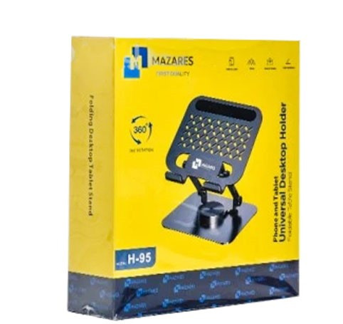 هولدر موبایل یا تبلت رومیزی مازارس MAZARES مدل H-95 با طراحی فلزی